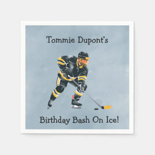 Birthday Bash on Ice Serviette