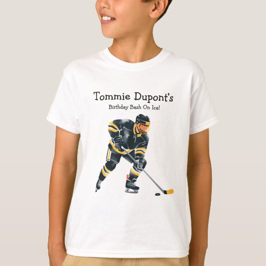 Birthday Bash on Ice T-Shirt (Vorderseite)
