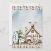 Birthday Bash Viking Themed Kids Birthday Einladung (Rückseite)