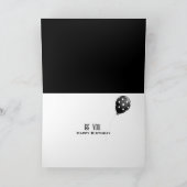 Birthday Be Kind Word Cloud Karte (Innenseite)