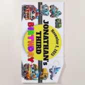 Birthday Beach Handtuch (Vorderseite)