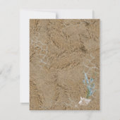 Birthday Beach Party Einladung (Rückseite)