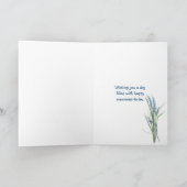 Birthday Beach Seagull Karte (Innenseite)