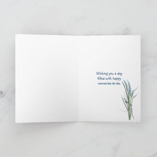 Birthday Beach Seagull Karte (Innenseite)