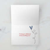 Birthday Bear and Doll Karte (Innenseite)