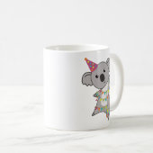 Birthday Bear Koala Bear Bear Garland Kaffee Tasse (VorderseiteRechts)