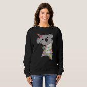 Birthday Bear Koala Bear Bear Garland Sweatshirt (Vorne ganz)