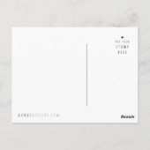 Birthday Bear Postkarte (Rückseite)