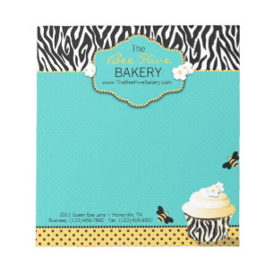 Birthday Bee Mini Notepad Notizblock
