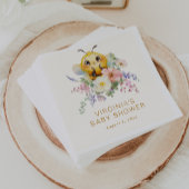 Birthday Bee Serviette