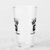 Birthday Beer Pint Glass Glas (Links)