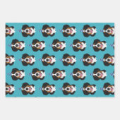 Birthday Bernese Mountain Dog  Geschenkpapier Set (Vorderseite 2)