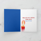 Birthday Bikini und Labrador Retriever Karte (Innenseite)