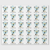 Birthday Bird Packpapier (Flach)