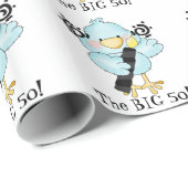 Birthday Bird Packpapier (Rolleneckpunkt)