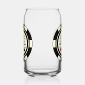 Birthday Black Cream Poker Chip Las Vegas Themed Dosenglas (Rechts)