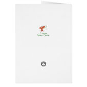 Birthday Blank Watercolor Elephant Animal Art (Hinten)