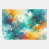 Birthday Blastoff: Rocket Ship Adventure Pattern Geschenkpapier Set (Vorderseite 3)