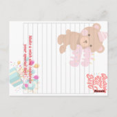 Birthday Bliss Postkarte (Rückseite)