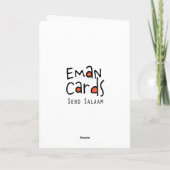 Birthday Blooms Card Karte (Rückseite)