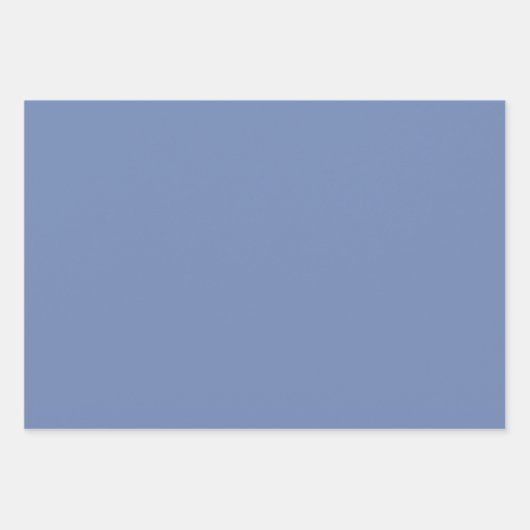 Birthday Blue & White Number Pattern 65 Geschenkpapier Set (Vorderseite 3)