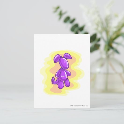 Birthday Blumaroo Postkarte (Stehend Vorderseite)