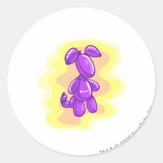 Birthday Blumaroo Runder Aufkleber