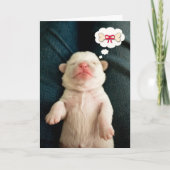 Birthday Bone Karte (Vorderseite)