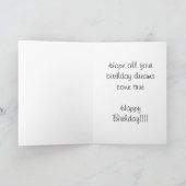 Birthday Bone Karte (Innenseite)