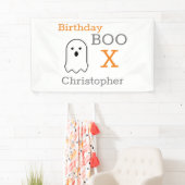 Birthday Boo Ghost Banner (Insitu)