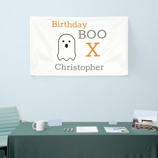 Birthday Boo Ghost Banner (Messeveranstaltung)