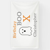 Birthday Boo Ghost Banner (Vertikal)