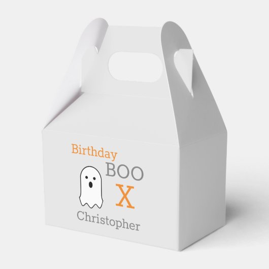 Birthday Boo Ghost Geschenkschachtel (Vorderseite)