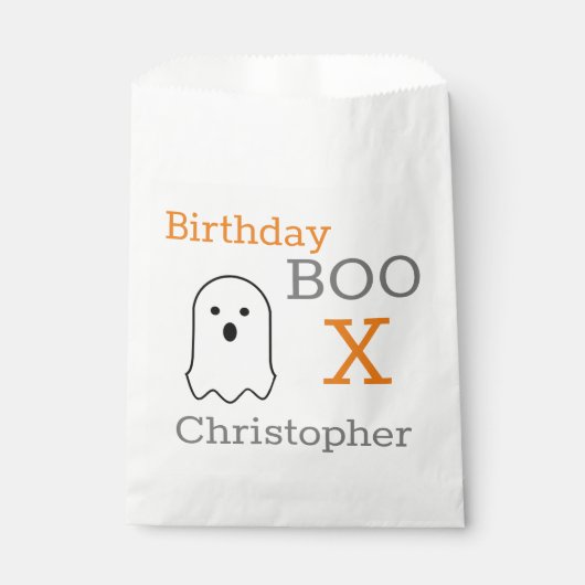 Birthday Boo Ghost Geschenktütchen (Vorderseite)