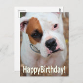 Birthday Boop Card Postkarte (Vorne/Hinten)