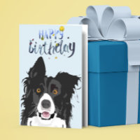 Birthday Border Collie Hund Tier