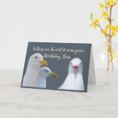 Birthday Boss Spaß von allen US Flock Seagulls Karte (Gelbe Blume)