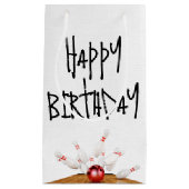 Birthday Bowling Strike Kleine Geschenktüte (Vorderseite)