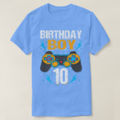Birthday Boy 10 Video Game Controller Gamer 10. B T-Shirt (Design vorne)