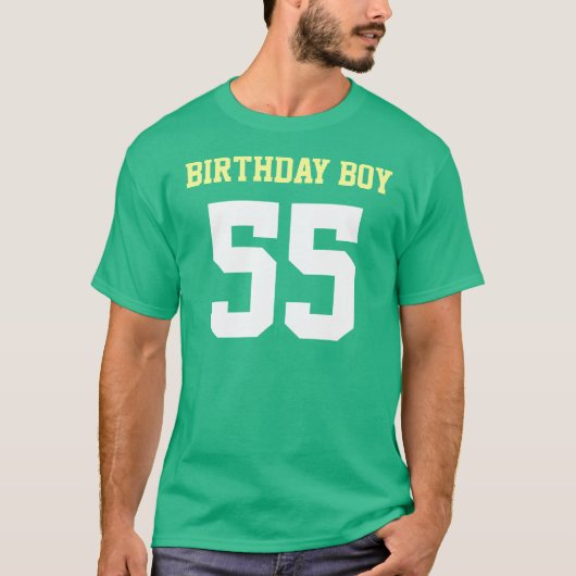 Birthday Boy 55 T-Shirt (Vorderseite)