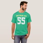 Birthday Boy 55 T-Shirt (Vorne ganz)