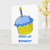 Birthday Boy Art Karte (Gelbe Blume)