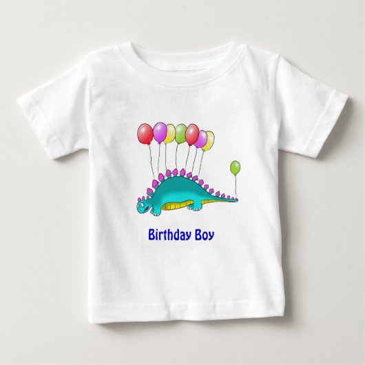 Birthday Boy Baby T-shirt (Vorderseite)
