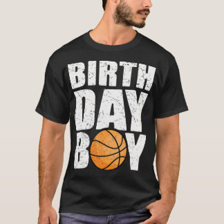 Birthday Boy Basketball Thema Party Future Basketb T-Shirt