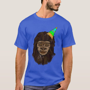 Birthday Boy Bigfoot Sasquatch Spaß T-Shirt