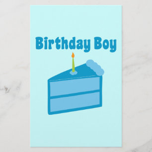 Birthday Boy Briefpapier