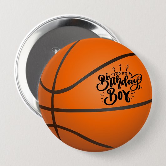 Birthday Boy Button (Vorne & Hinten)