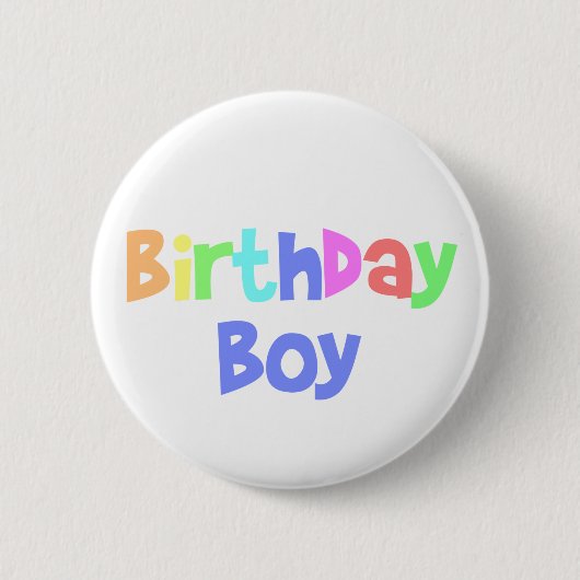 Birthday Boy Button (Vorderseite)