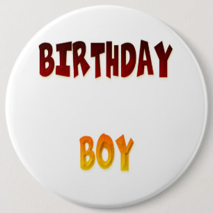 Birthday Boy Button