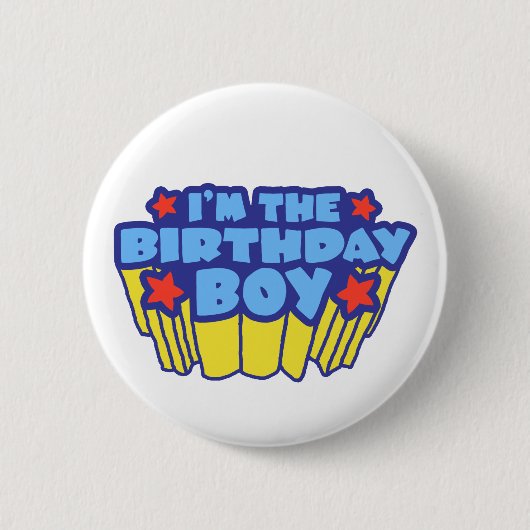 Birthday Boy Button (Vorderseite)